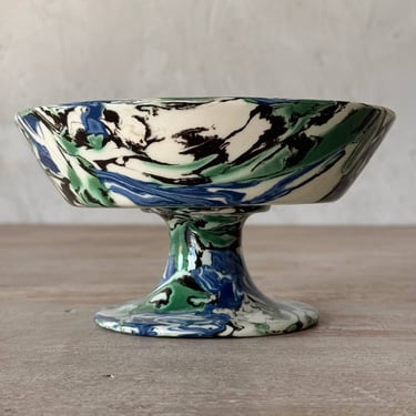 Modern Blue, Green &#038; Black Compotier