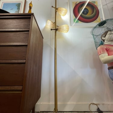 Mid Century Tension Pole Lamp