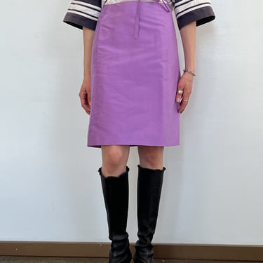 Lilac Silk Skirt (S)