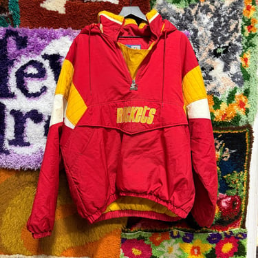 Vintage 90s Pullover Windbreaker / Sweatshirt - Nebraska Huskers