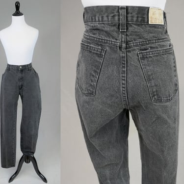 90s Hunt Club Jeans - 31" waist - Black Cotton Denim - Vintage 1990s - 31.5" inseam 