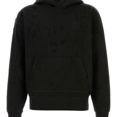 Amiri Men Black Cotton Sweatshirt