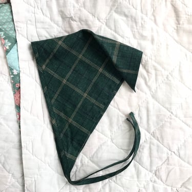 Made in Chicago - Simple Plaid Hair Kerchief 