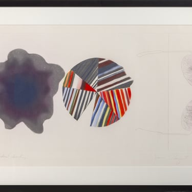 Federal Spending by James Rosenquist 1978 Etching with Aquatint Signed 