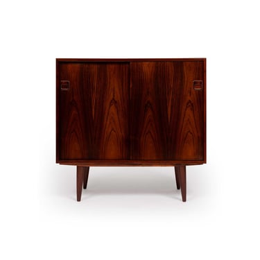 Vintage Danish Mid-Century Two-Door Credenza in Rosewood 1960s 