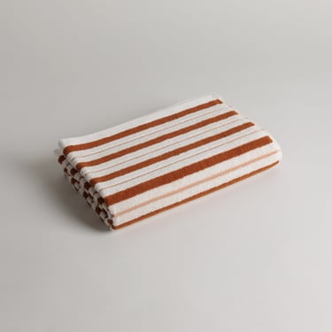 Franklin Bath Towel in Fuyu & Chalk by Baina