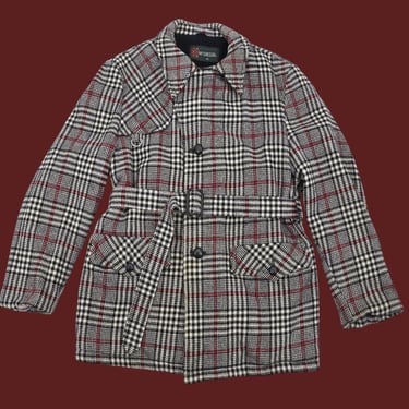 1950s McGregor mixed plaid jacket 