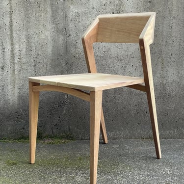 Outdoor Dining Side Chair, teak or mahogany 