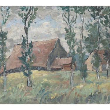 Vintage Landscape Painting III