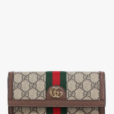 Gucci Woman Wallet Woman Beige Wallets