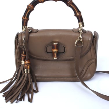 Gucci 1947 Bamboo Handle Tassel Bag*