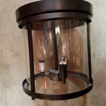 Modern Flush Ceiling Mount Porch Lantern Light