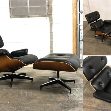 Authentic Eames Lounge Chair + Ottoman Sets 