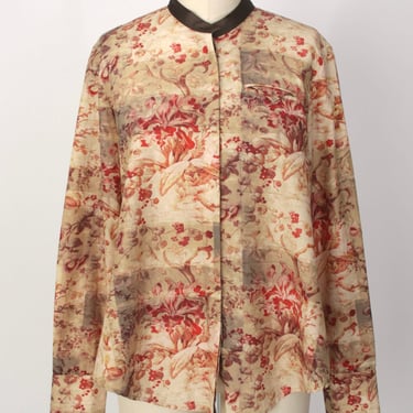 Gary Graham Floral Print Blouse