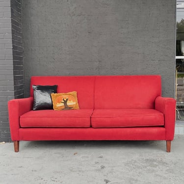 Y2K Red Small Couch