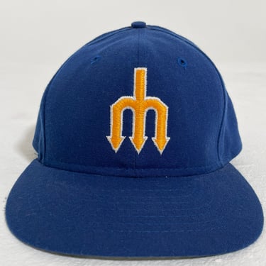 Vintage Seattle Mariners Fitted Cap Sz. 7 1/2