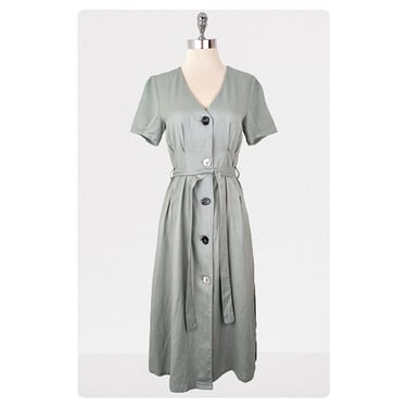 NEED Pleated Midi Dress (Size: S)