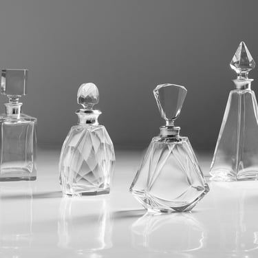 Art Deco Glass Spirit Decanters