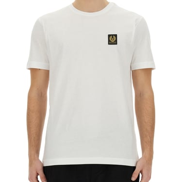 Belstaff Men T-Shirt With Logo Patch