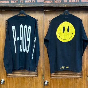 Vintage 1990’s Size XL “Prototype 909” Acid House Electro Techno Instinct Records Label T-Shirt, 90’s Tee Shirt, Vintage Clothing 