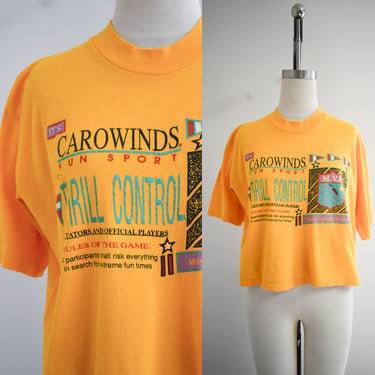 1980s Carowinds Cropped Boxy T-Shirt 
