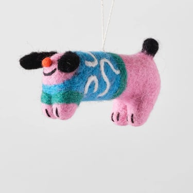 Hanging Felt Ornament - Stumpy