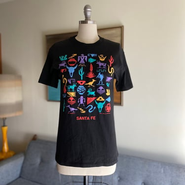 Vintage 90's Santa Fe, New Mexico Cotton T Shirt 