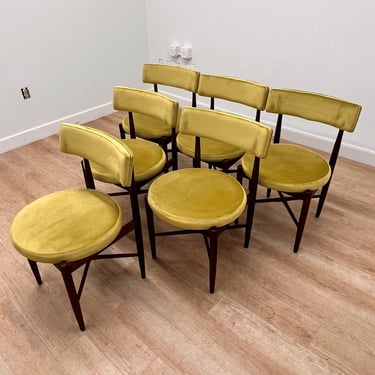 Mid Century Dining Chairs by VB Wilkins for G Plan 