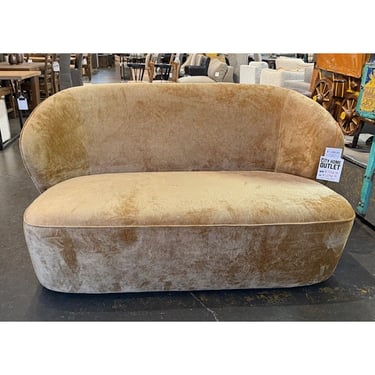 Gold Velvet Sofa