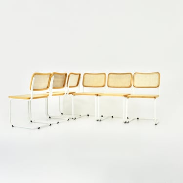 Dining Chairs Style B32 by Marcel Breuer, Set of 6 