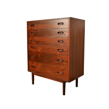 Founders Walnut Tall Dresser Jack Cartwright Mid Century Modern 