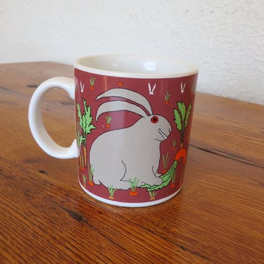 Vintage Taylor & Ng Mug 1981 Japan Rascal Rabbit 
