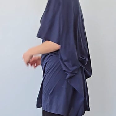 Morgane Le Faye Ruched Tee Dress (S)