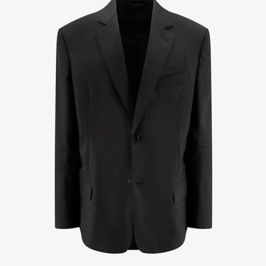 Balenciaga Man Blazer Man Black Blazers E Vests