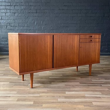 Mid-Century Modern Teak Credenza, c.1960’s 