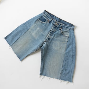 Vintage Lasso Jean Shorts in Indigo