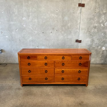 Vintage Stickley Nine Drawer Dresser