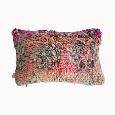 Upcycled Moroccan Rug Pillow