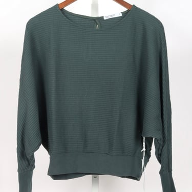 Luxe Thermal Dolman Boatneck - Verde