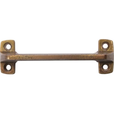 Vintage Classic 4 in. Brass Bridge Drawer Pull