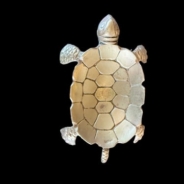 #Brass Turtle Dish