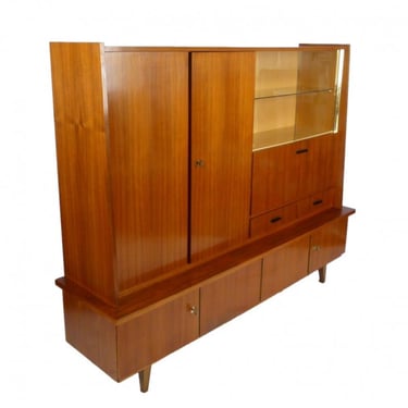 West German Cabinet With Bar