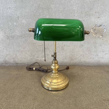 Vintage Bankers Lamp