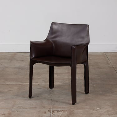 Mario Bellini Cab Arm Chair for Cassina 