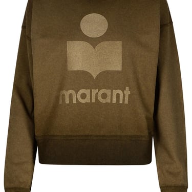 Isabel Marant Etoile 'Mobyli' Brown Cotton Sweatshirt Woman