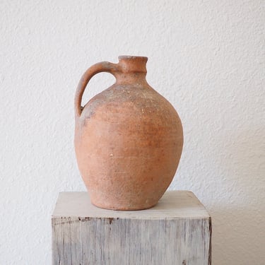 Vintage Terracotta jug - shipping included in price! 