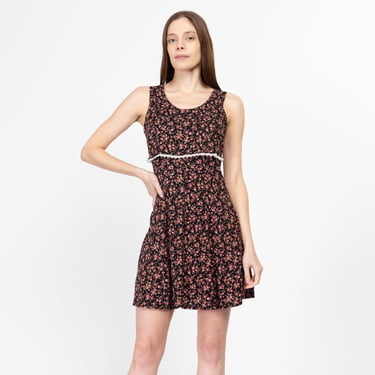 90's Y2K Mini Dress / Floral Rayon Skater | Closet Case Vintage -  Nashville, TN | ATTIC