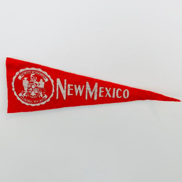 Vintage University of New Mexico Mini 9 inch Pennant 