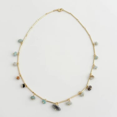 Tramps + Thieves Salt Blue Necklace