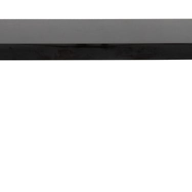 Minimalist Black Lacquer Console Table